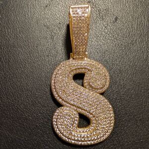 Gold Initial Pendant